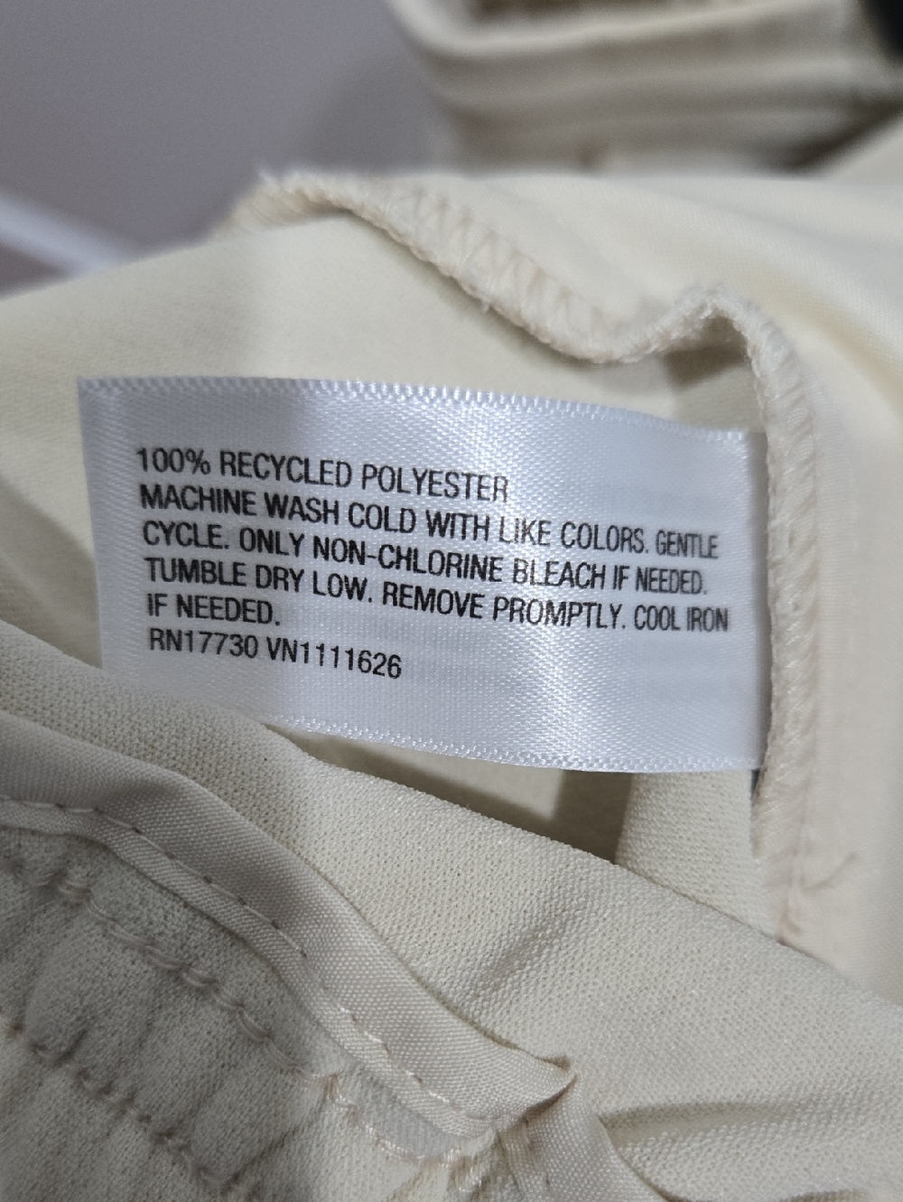 a new day Cream Casual Straight-Leg Pants - Picture 11 of 13